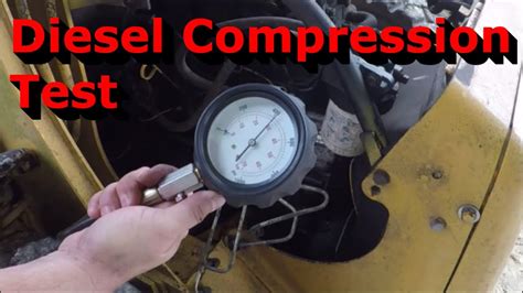 Compression Test Results Cat 3306 Diesel Engine