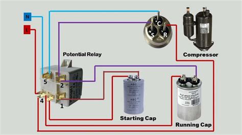 Compressor Capacitor Wiring