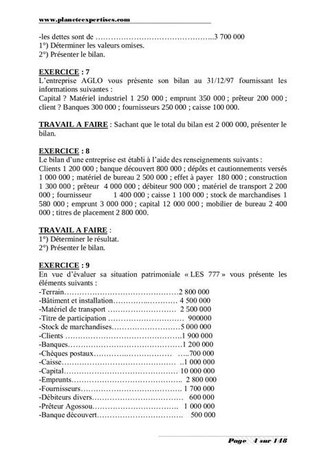 comptabilite generale exercices et corriges 1
