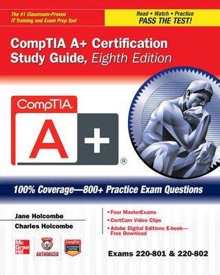 Comptia A Certification Study Eighth Edition Exams 220 801 220 802 Certification Press