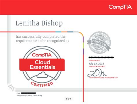 Comptia Cloud Essentials Certification Studyexam Clo 001 Certification Press