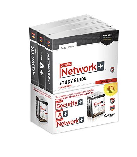 Comptia Complete Study Guide 3 Book Set A Exams220 801 And 220 802 2e Network Exam N10 006 3e Security Exam Sy0 401 6e