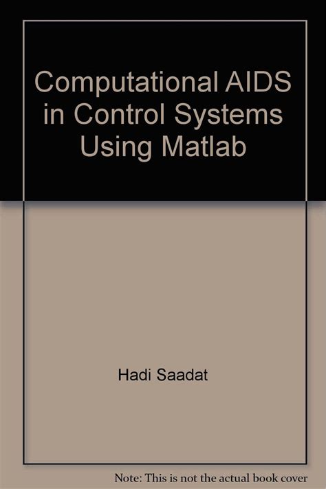 Computational Aids In Control Systems Using Matlab Mcgraw Hill Series In Electrical And Computer Engineering