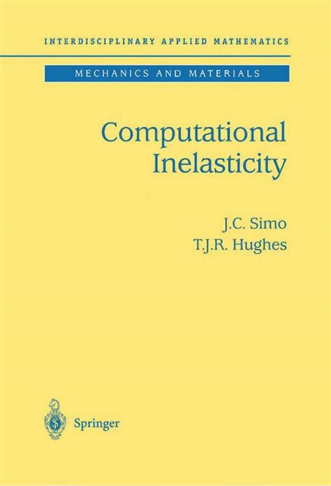 computational inelasticity interdisciplinary appli
