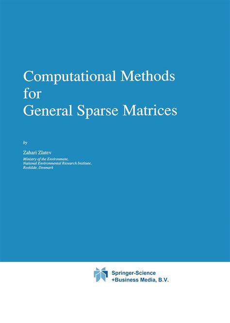 Full Download Computational Methods For General Sparse Matrices Mathematics And Its Applications 