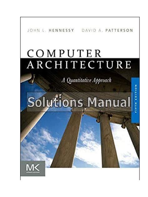 Computer Architecture Hennessy 5th Solution Manual