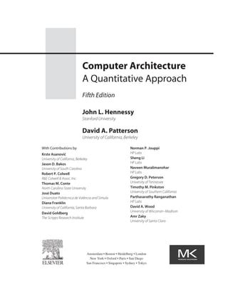 Computer Architecture Quantitative Approach Fifth Edition Solutions