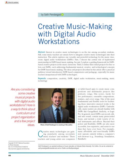 Computer Based Creative Music Making Young Peoples Music In The Digital Age Goteborg Studies In Educational Sciences