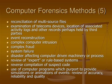 computer forensics methods and procedures ace