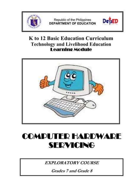 Computer Hardware Servicing Deped Bataan