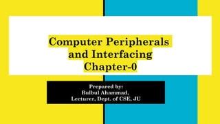 Computer Peripherals And Interfacing 1st Edition