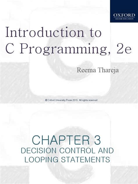 computer programming and programming in c by reema thareja