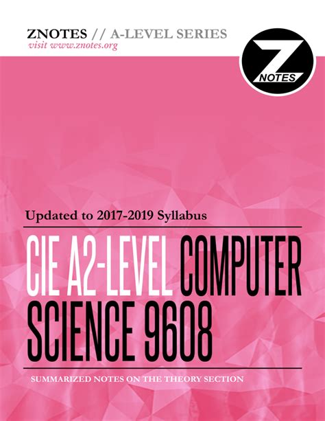 Computer Science 9608 Notes Chapter 4 3 Further Programming