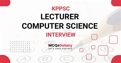 Computer Science Lecturer Interview Questions And Answers