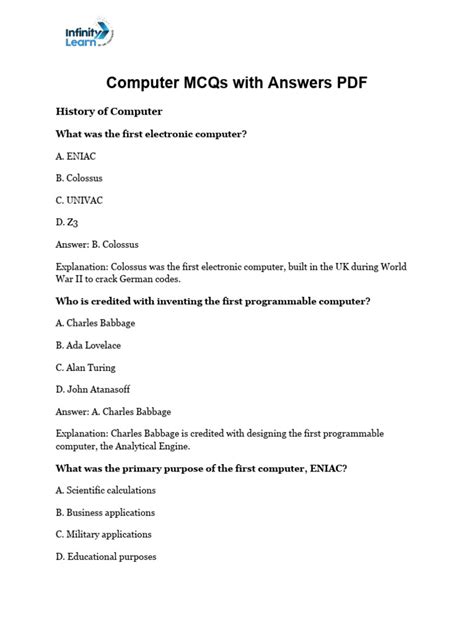 Computer Science Mcqs With Answers