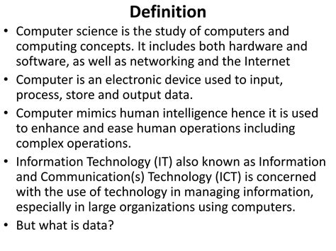 computer science meaning