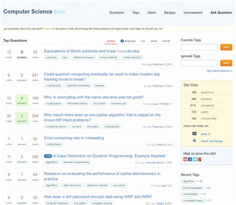 Computer Science Stack Exchange Currents Science - Currents Science