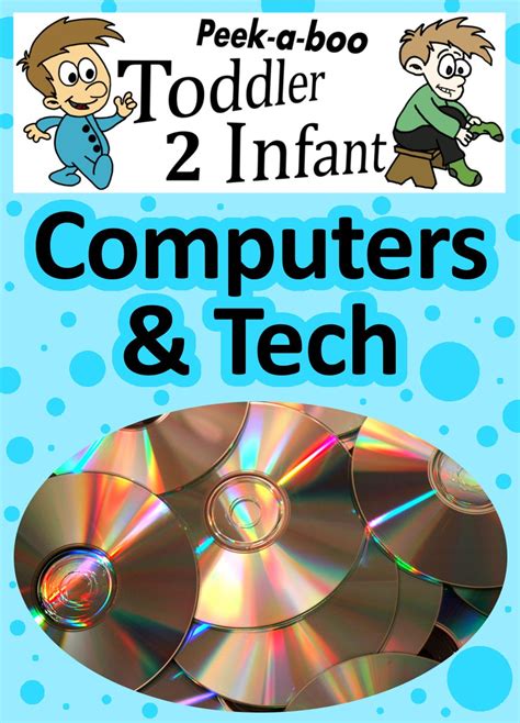 Computer Tech Peekaboo Toddler 2 Infant Kids Flashcard Peekaboo Books Childrens Everyday Learning