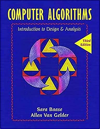 Read Computer Algorithms Sara Baase Pdf 