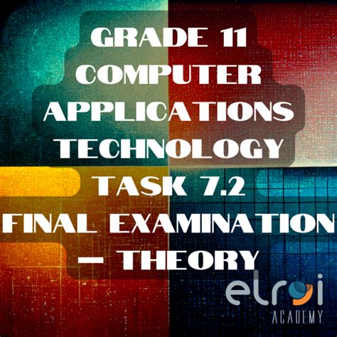 Read Online Computer Application Technology Grade 11 Exam Papers 