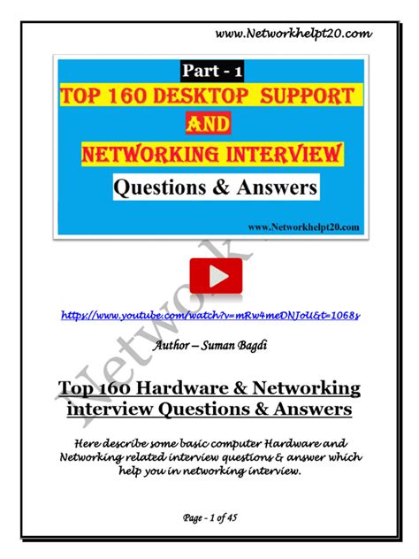 Read Computer Hardware And Networking Interview Question Answer File 