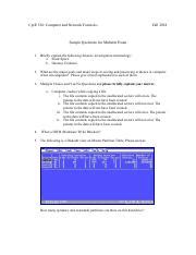 Full Download Computer Network Forensics Midterm Exam Solution 