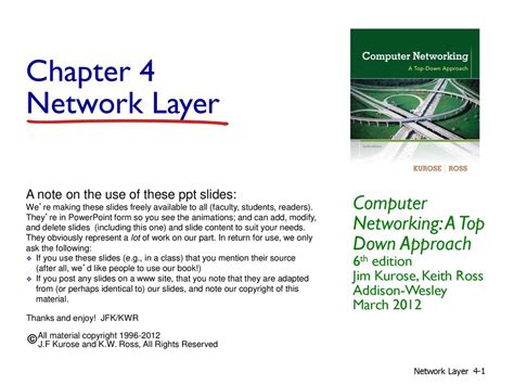 Download Computer Networking A Top Down Approach 6Th Edition Slides 