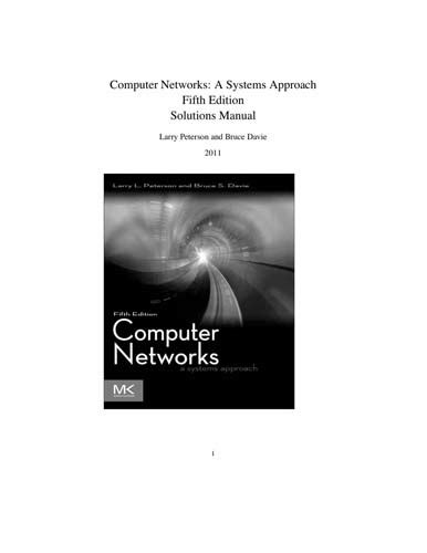 Download Computer Networks A Systems Approach Solution Manual 