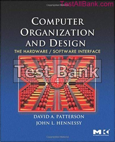 Full Download Computer Organisation And Design 4Th Edition Solutions 