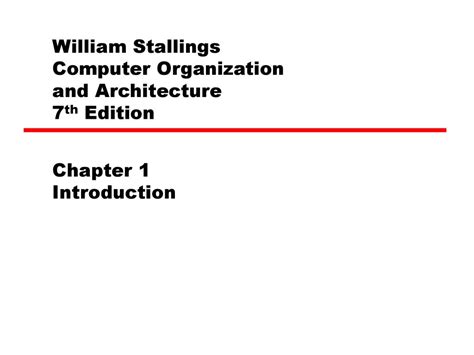 Read Computer Organization William Stalling 7Th Edition 