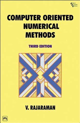 Read Computer Oriented Numerical Methods By V Rajaraman Free Download 