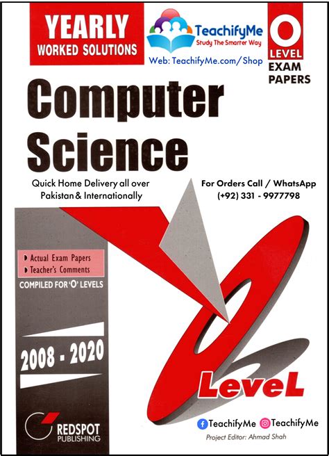 Read Online Computer Science O Level Past Papers 