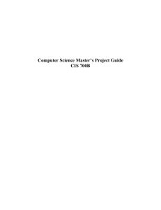 Full Download Computer Science Project Guide Department Of 