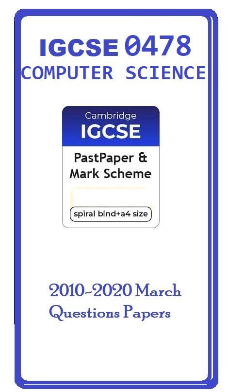 Download Computer Studies Igcse Past Papers 
