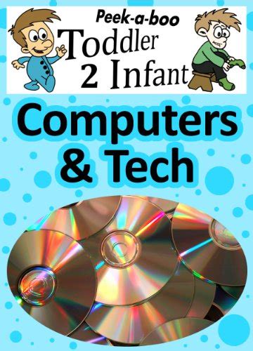Read Computer Tech Peekaboo Toddler 2 Infant Kids Flashcard Peekaboo Books Childrens Everyday Learning 