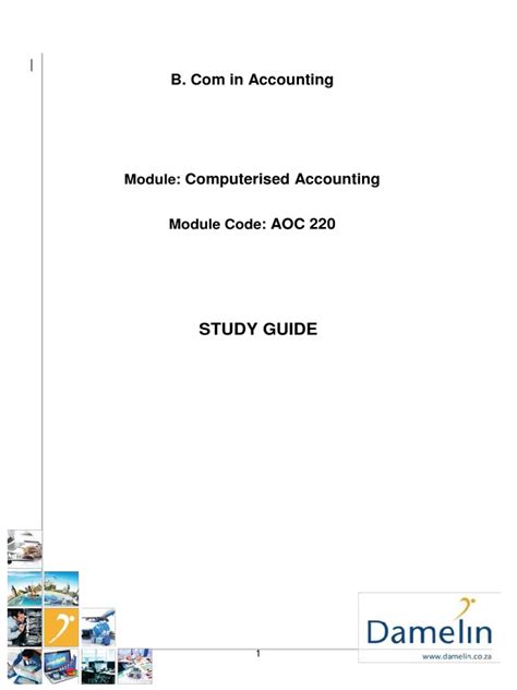 Read Computerised Accounting Study Guide 