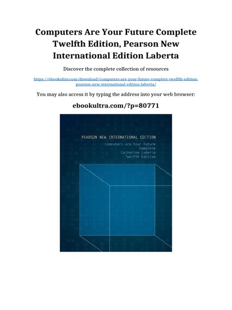 Computers And Your Future 12th Edition Answers