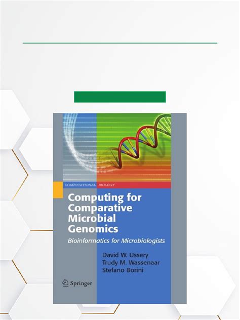 Computing For Comparative Microbial Genomics Bioinformatics For Microbiologists 1st Edition