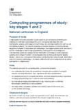 Download Computing Programmes Of Study Key Stages 1 And 2 