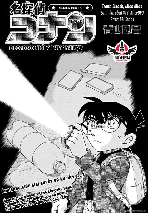 conan chap 1030 | CONAN Chap 1030 Ting Vit Ging nh