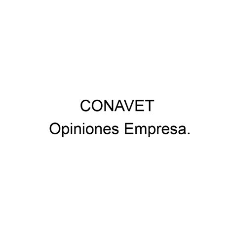 conavet!
