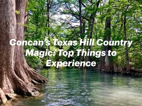 concan texas