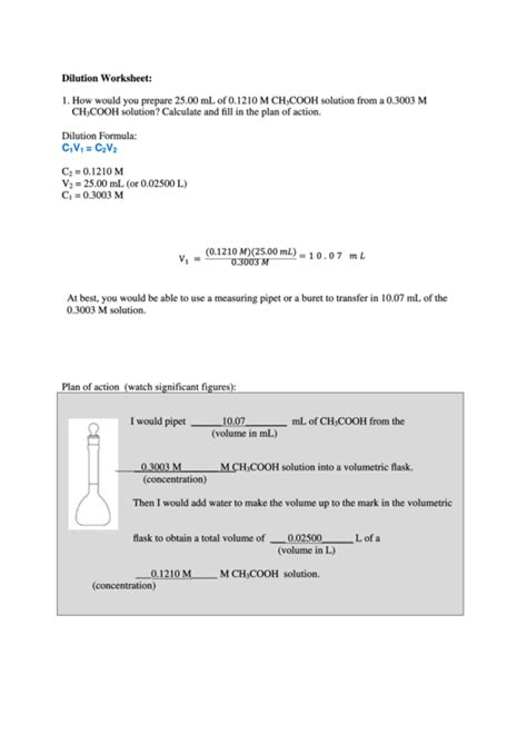 Concentrations And Dilutions Worksheet   Solutions And Concentration The Cavalcade Ou0027 Chemistry - Concentrations And Dilutions Worksheet