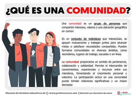 Concepto De Comunidad