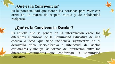 Concepto De Convivencia