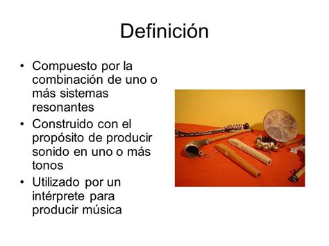 Concepto De Instrumento
