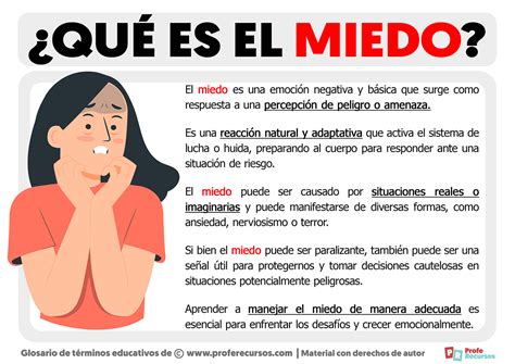 Concepto De Miedo