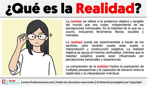 Concepto De Realidad