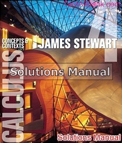 concepts and contexts solutions manual