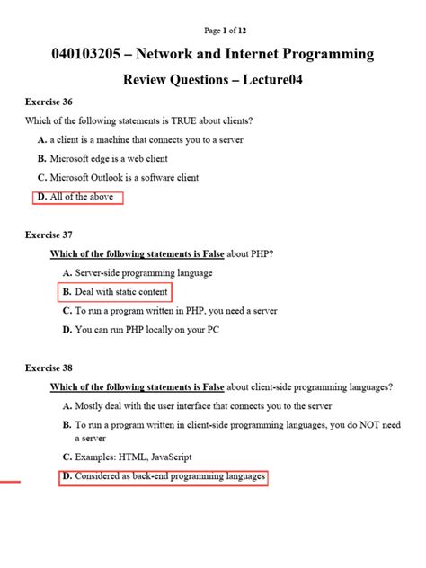 Concepts Programming Languages Review Questions Answers Solutions